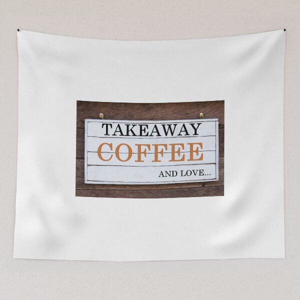 Item preview, Inspirational message - Takeaway Coffee and Love designed and sold by Stanciuc.