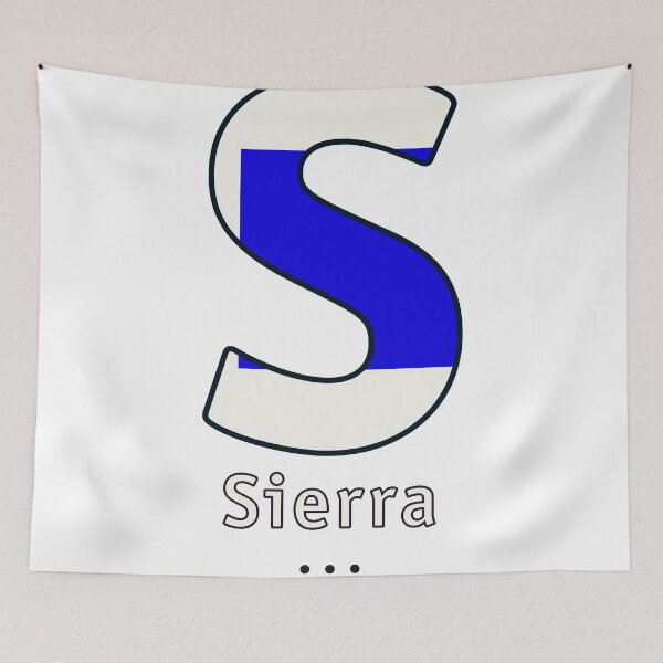 Item preview, S = Sierra designed and sold by Hell-Prints.