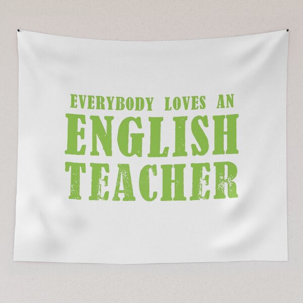 Item preview, Everybody loves and ENGLISH TEACHER designed and sold by jazzydevil.