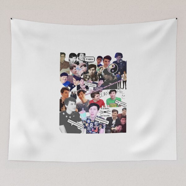 Item preview, Danisnotonfire and AmazingPhil Collage designed and sold by pastelkitten.