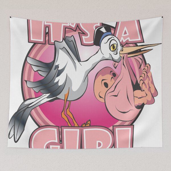 Item preview, It's A Girl designed and sold by MontanaJack.