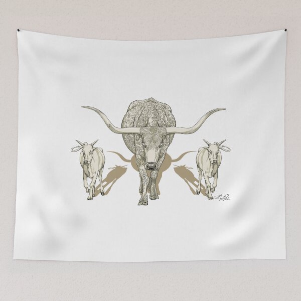 Item preview, Momma Longhorn & Babies designed and sold by rewireddesign.