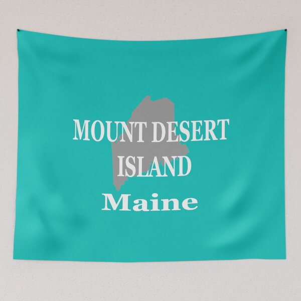 Item preview, Mount Desert Island Maine State City and Town Pride  designed and sold by KWJphotoart.
