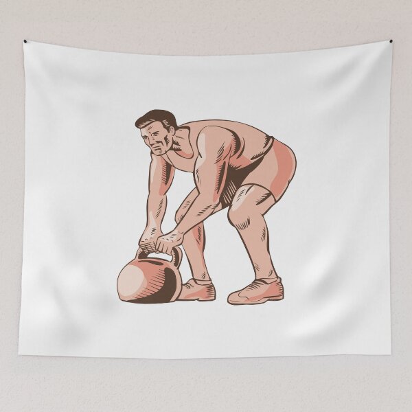 Item preview, High Intensity Interval Training Kettlebell Etching designed and sold by patrimonio.