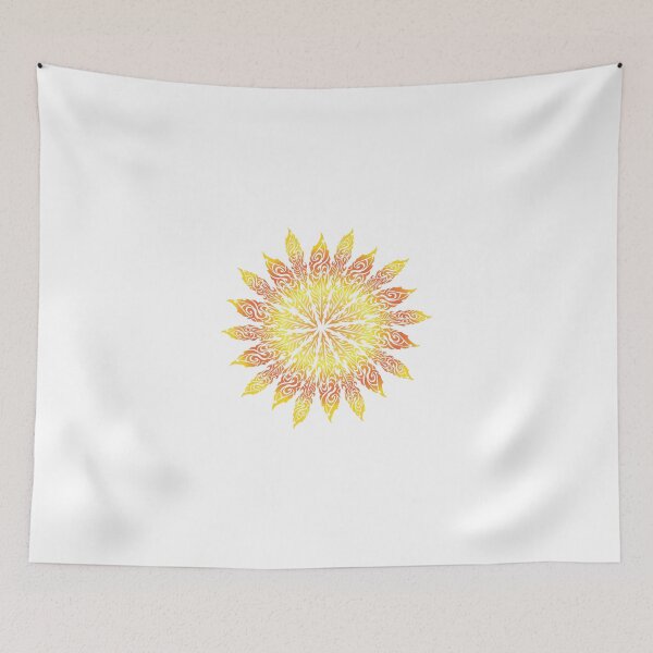 Item preview, Feather Flower: Summer Snowflake designed and sold by TheMindBlossom.