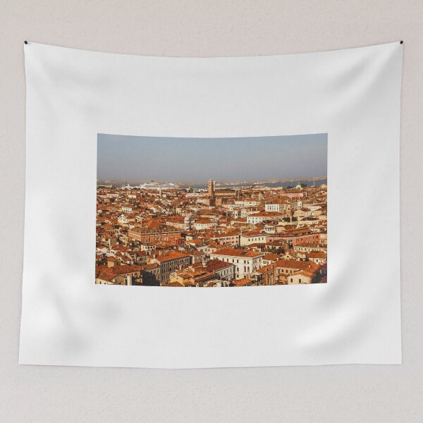 Item preview, Impressions of Venice - Red Roofs and Cruise Ships designed and sold by Georgia Mizuleva.