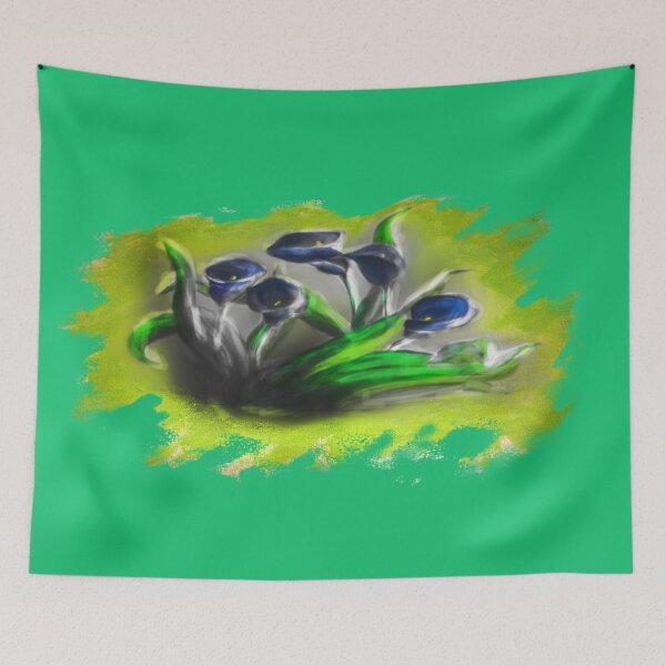 Item preview, Acrylic Deep Blue Tulips  designed and sold by jbChimchar.