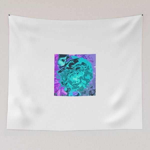 Item preview, Abstract Teal and Purple Design designed and sold by adriturner.
