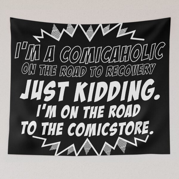 Item preview, Comicaholic designed and sold by teesforyou.