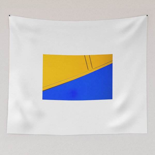 Item preview, Abstract in blue and yellow designed and sold by Thaddeus Zajdowicz.