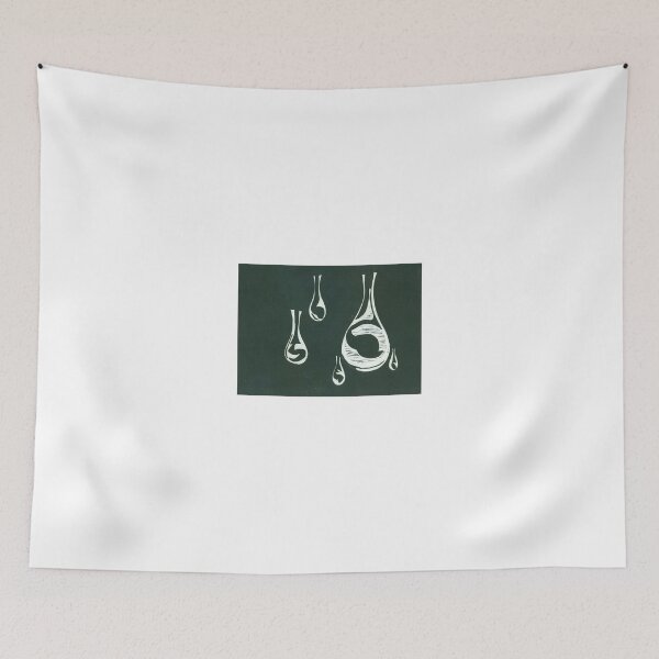 Item preview, Black and White Raindrop #3 designed and sold by BelovedEarth.