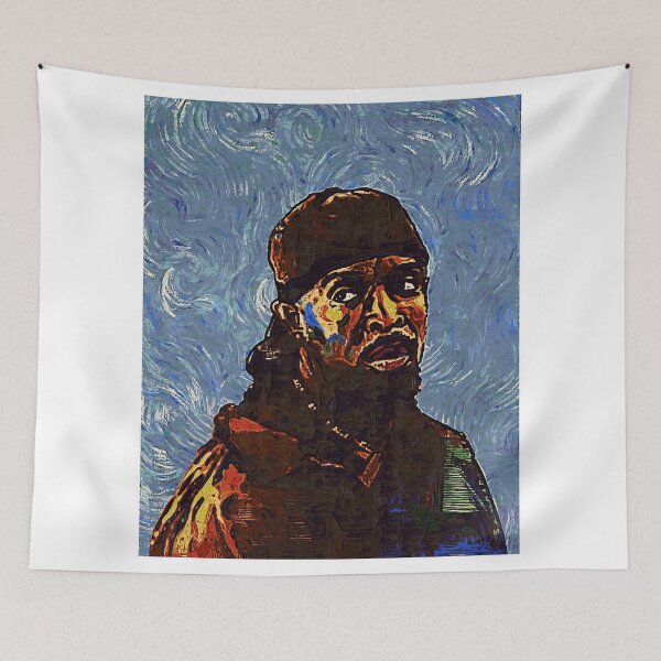 Item preview, Omar Little by VanGogh - www.art-customized.com designed and sold by art-customized.