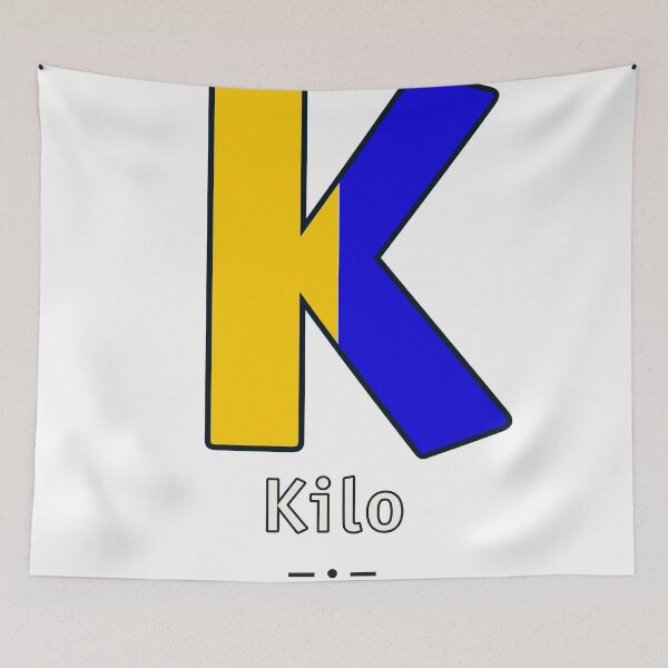 Item preview, K = Kilo designed and sold by Hell-Prints.