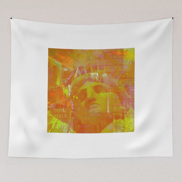 Item preview, Yellow statue of Liberty designed and sold by ganechJoe.