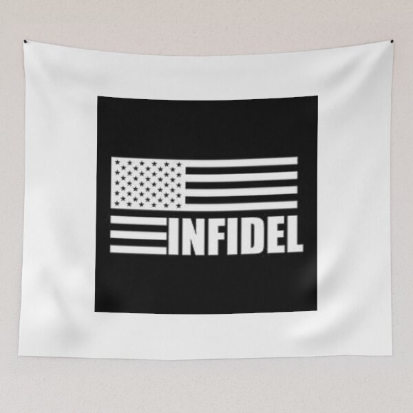 Item preview, American Infidel (Black) designed and sold by portalon.