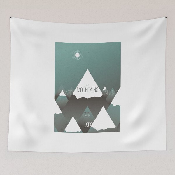 Item preview, The Mountains are calling, and I must go designed and sold by Rhya.