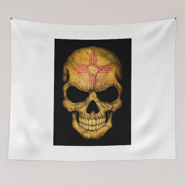 Item preview, New Mexico Flag Skull designed and sold by JeffBartels.