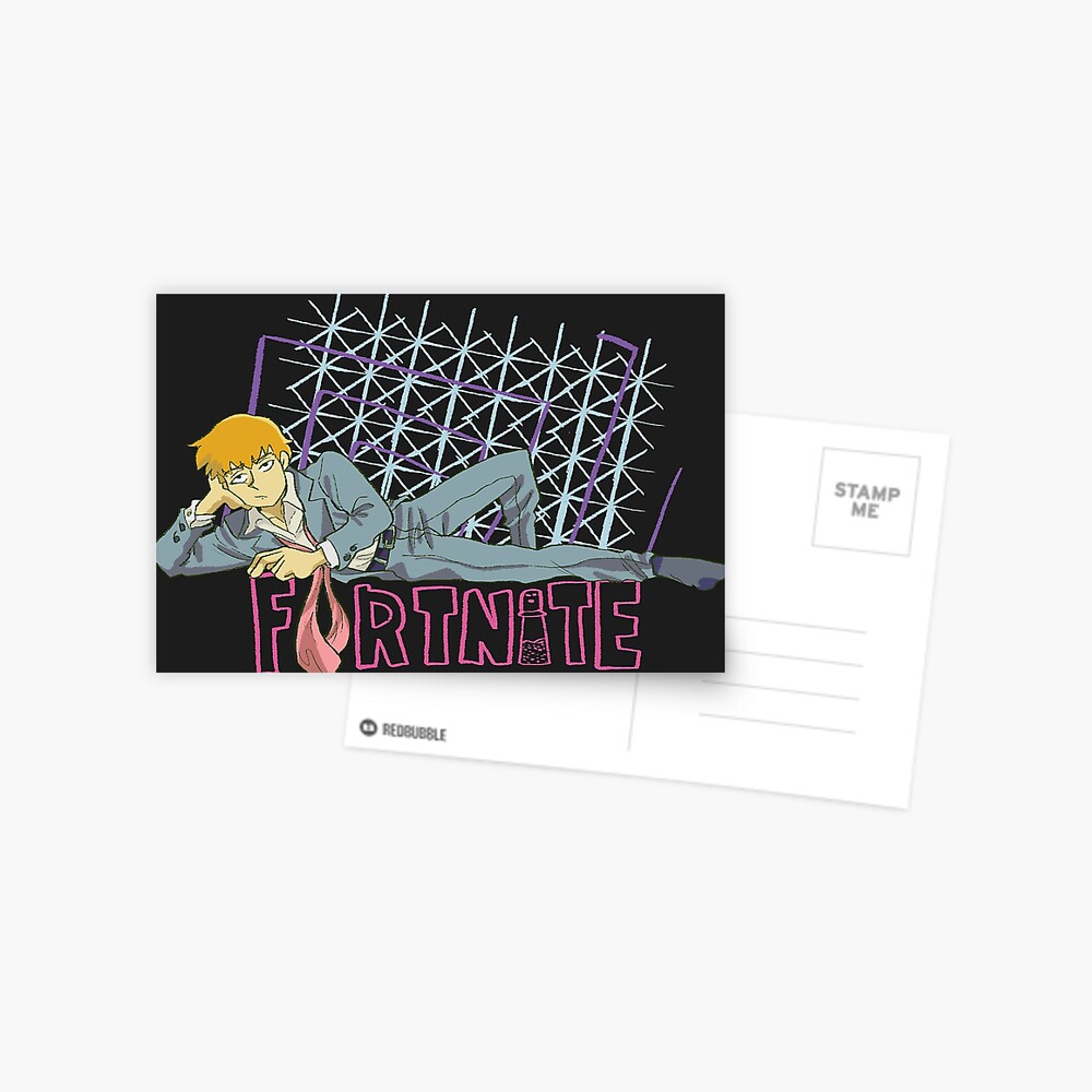 Internet Sex Symbol Reigen Arataka Postcard For Sale By Reigenbot Redbubble