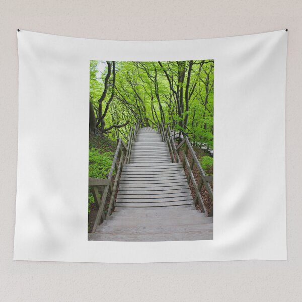Item preview, Wooden stairs to the Mons Klint, Denmark designed and sold by Bruno Beach.