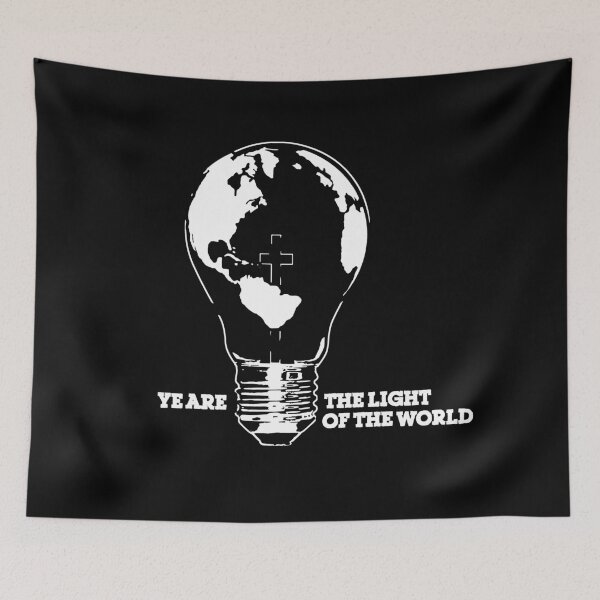 Item preview, YE ARE THE LIGHT OF THE WORLD - WHITE designed and sold by Calgacus.