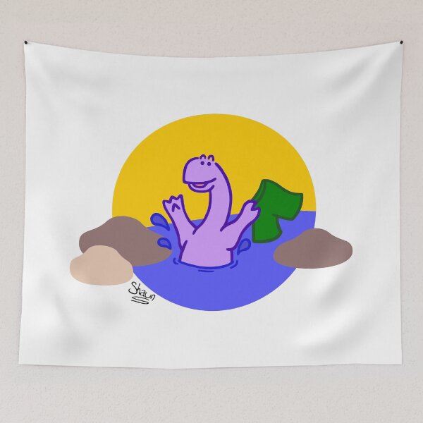 Item preview, Skinny Diplodocus (image only) designed and sold by Nude-is-Life.