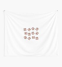 Niedliches Tumblr Nutellamuster Wandbehang