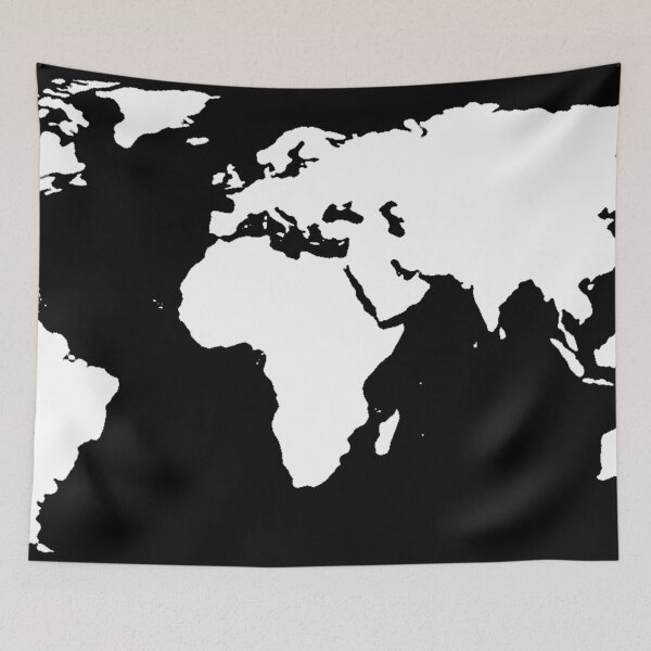 Item preview, Map of the World designed and sold by SuperNebula.