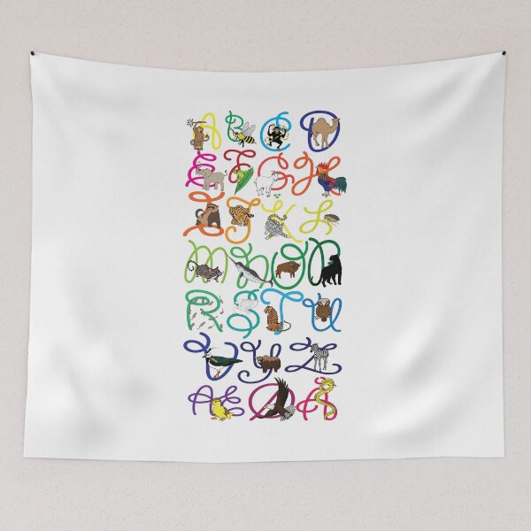 Item preview, ABC poster designed and sold by Freja Friborg.
