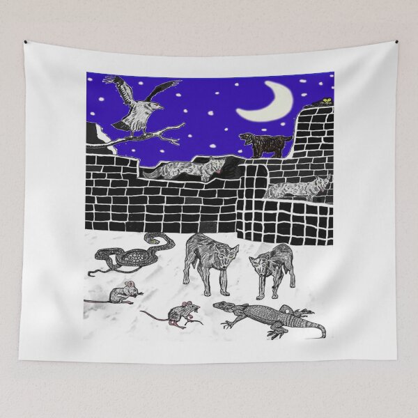 Item preview, The Jackal's Abode designed and sold by pinkyjainpan.