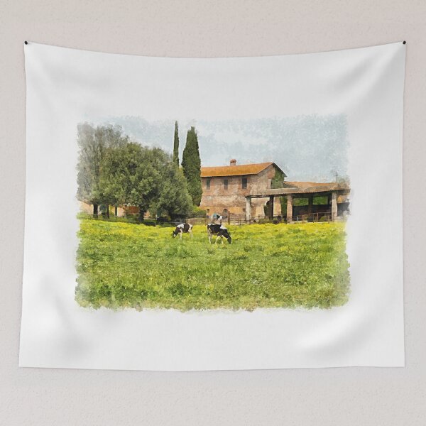 Item preview, Farm and grazing cows designed and sold by Giuseppe Cocco.