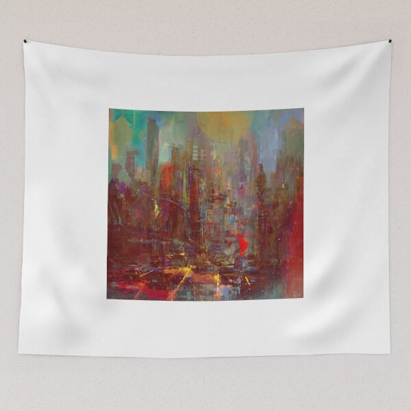 Item preview, Abstract city designed and sold by ganechJoe.