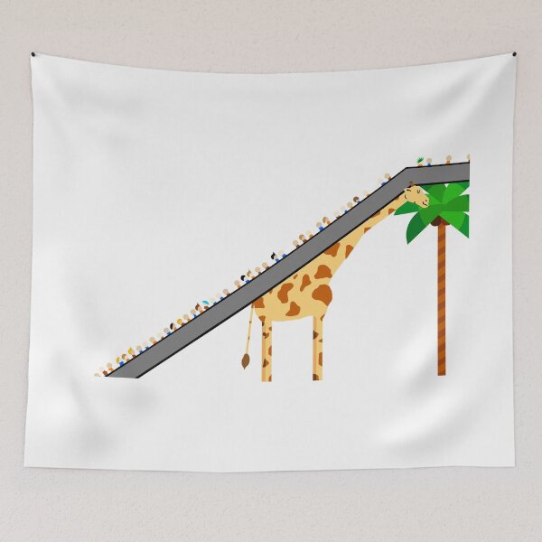 Item preview, Giraffe Escalator  designed and sold by Blunderful.