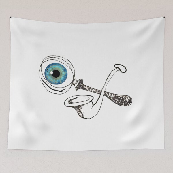 Item preview, The Magnifying Glass And The Meerscaum Pipe And The Eyeball Have It designed and sold by pinkyjainpan.