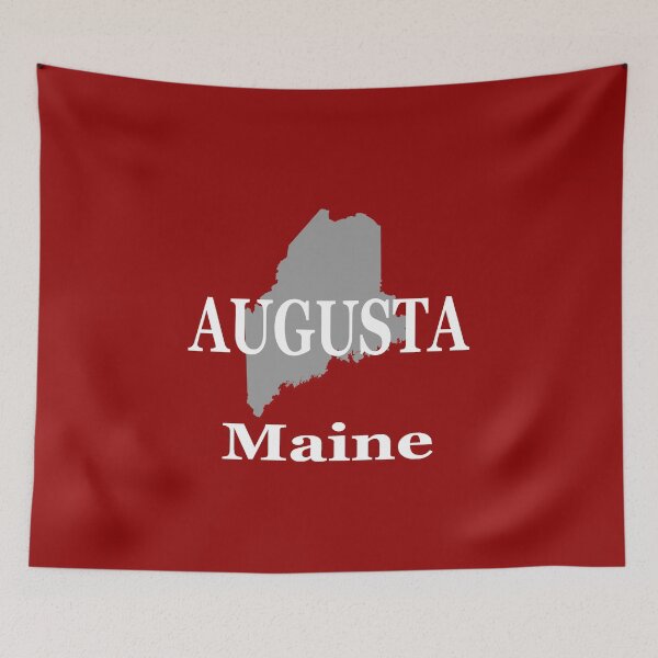 Item preview, Augusta Maine City and Town Pride  designed and sold by KWJphotoart.