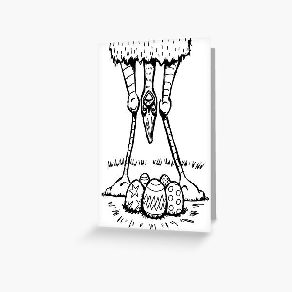 Item preview, Easter Cassowary designed and sold by eddcross.