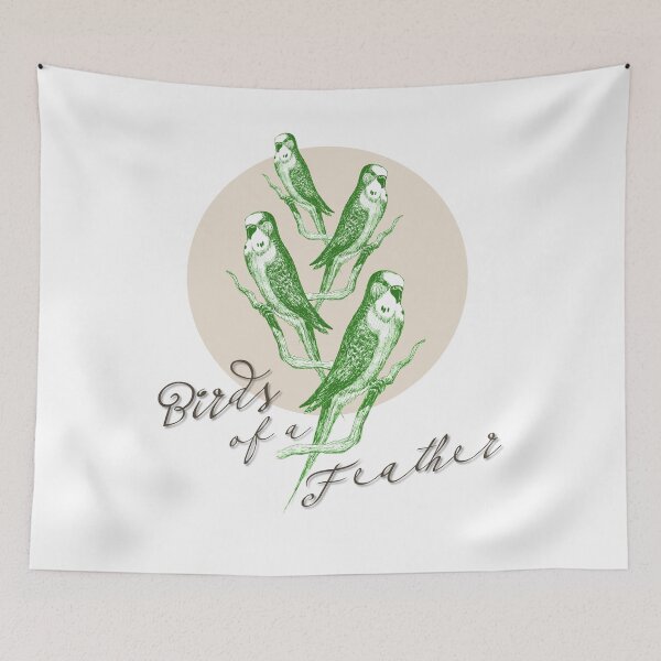 Item preview, Birds of a Feather designed and sold by hoganartgarage.