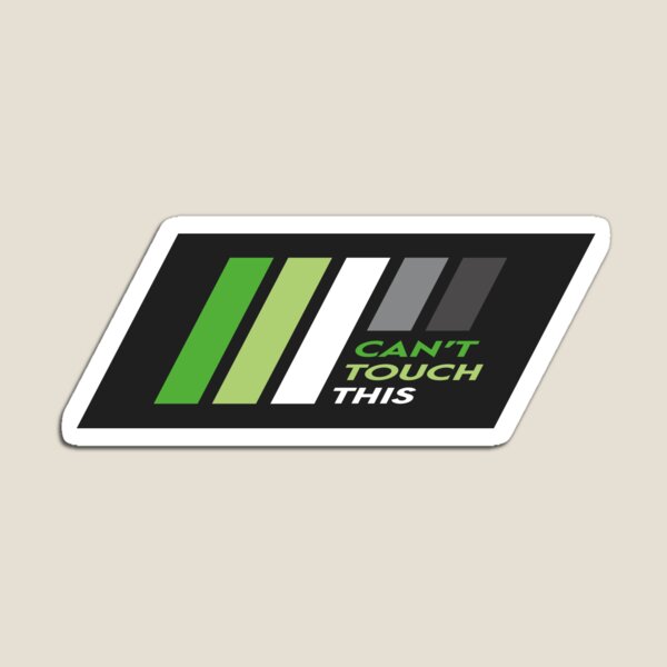 Pride Stripe: Can't Touch This Magnet