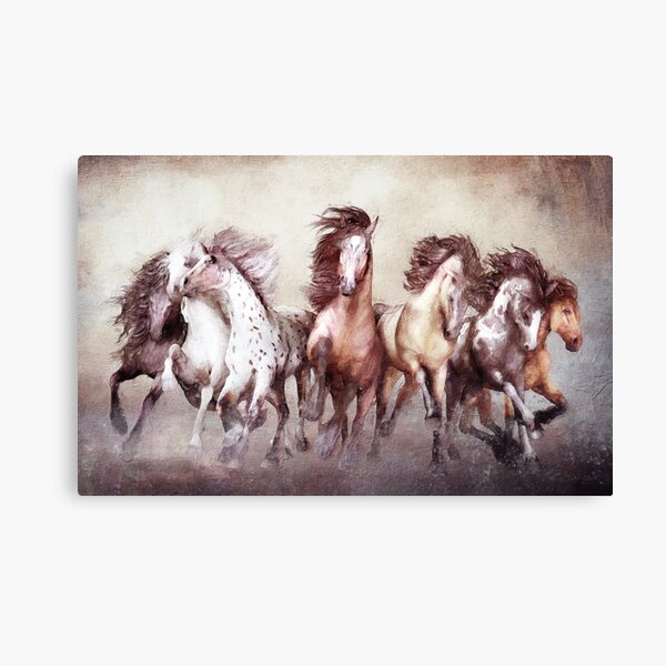 Item preview, Magnificent Seven Galloping Horses   designed and sold by Shanina Conway.