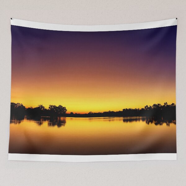 Item preview, Sunset at Longreach Waterhole designed and sold by Peter Doré.