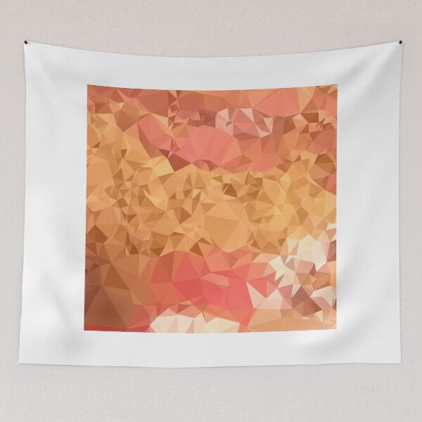 Item preview, Wild Orchid Abstract Low Polygon Background designed and sold by retrovectors.