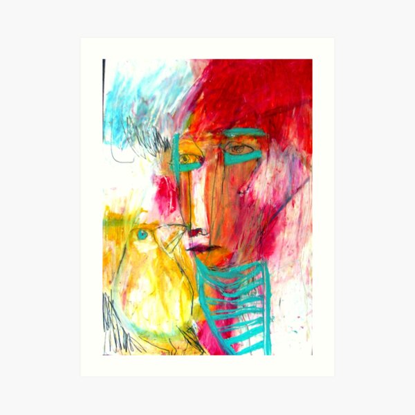 painted ladies Art Print