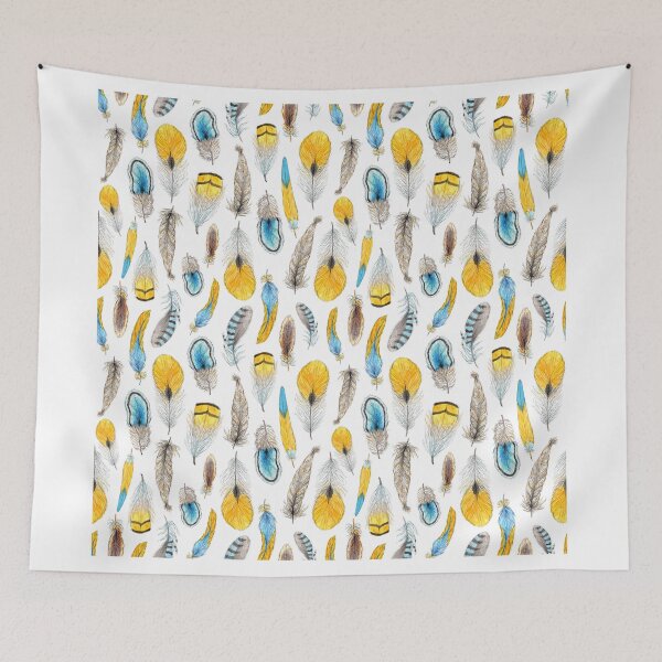 Item preview, Colorful feathers designed and sold by silviacoco.