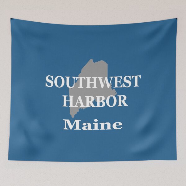 Item preview, Southwest Harbor Maine State City and Town Pride  designed and sold by KWJphotoart.