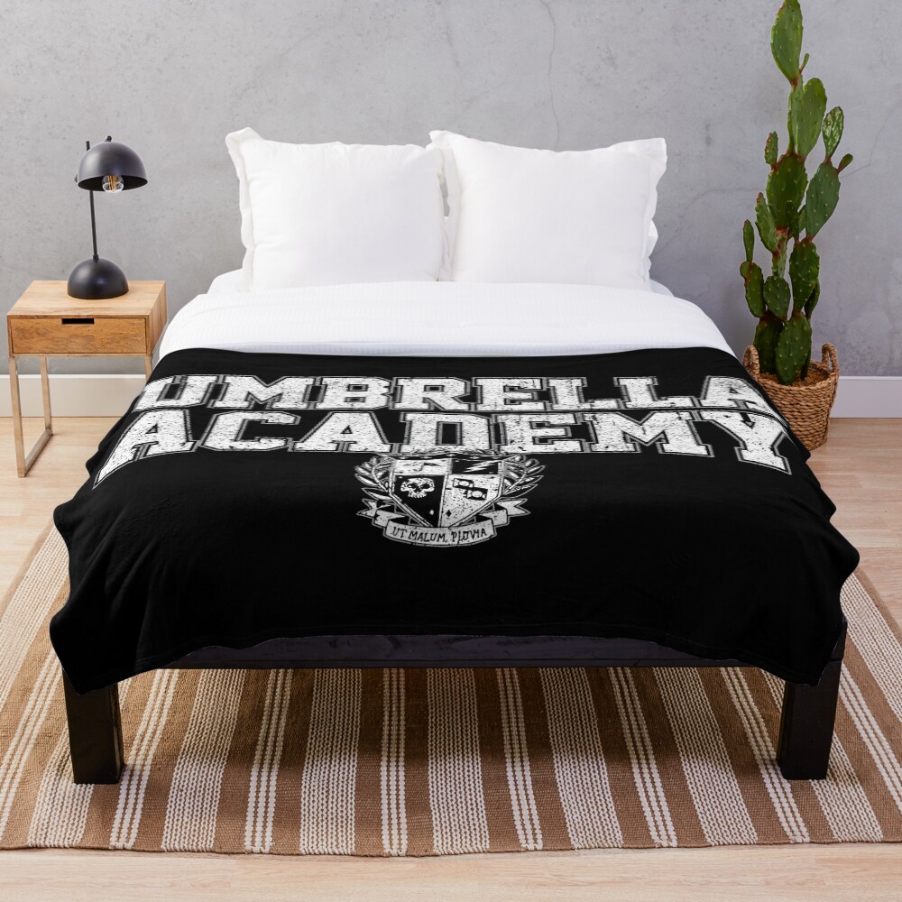 "Umbrella Academy" Throw Blanket by huckblade Redbubble