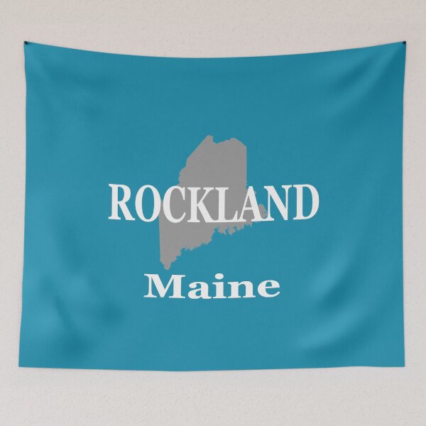 Item preview, Rockalnd Maine State City and Town Pride  designed and sold by KWJphotoart.