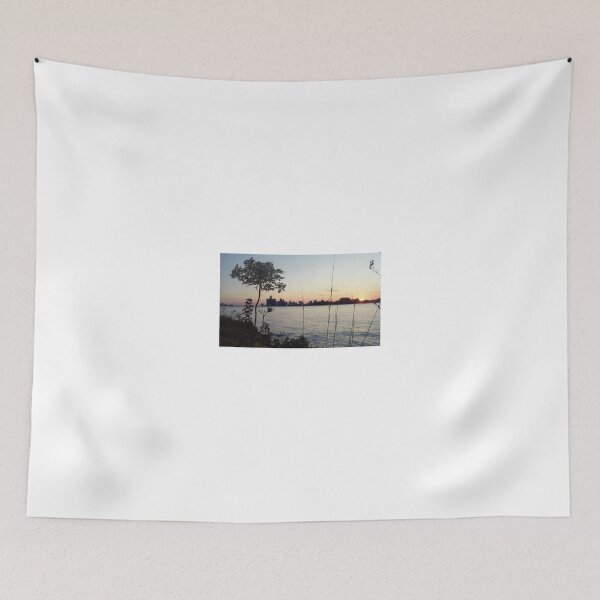 Item preview, Detroit Skyline  - Belle Isle sunset  designed and sold by silviasunflower.