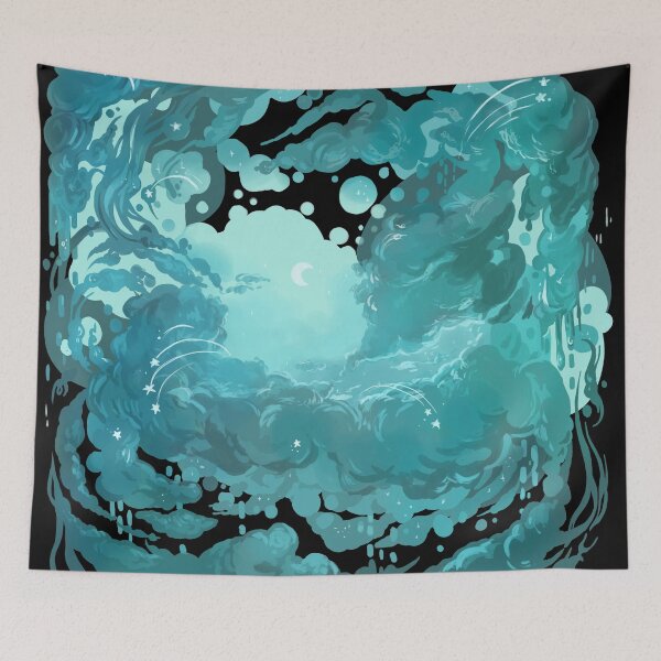 Item preview, Rainy evening sky designed and sold by Wyllora ❀.