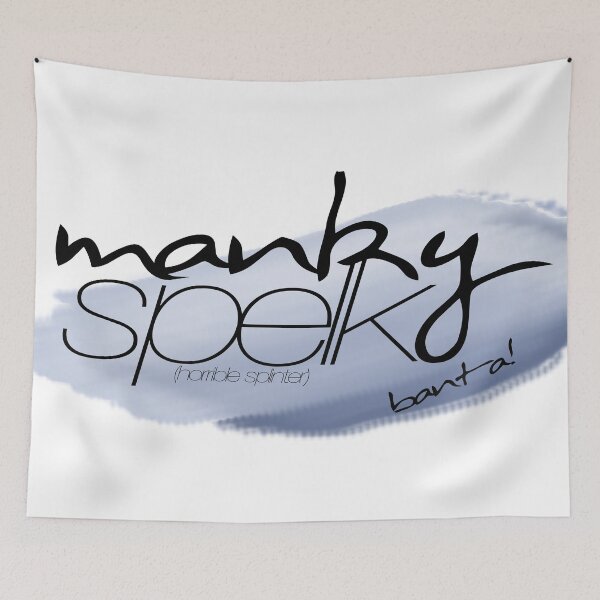 Item preview, Manky Spelk - big blue designed and sold by Banta.