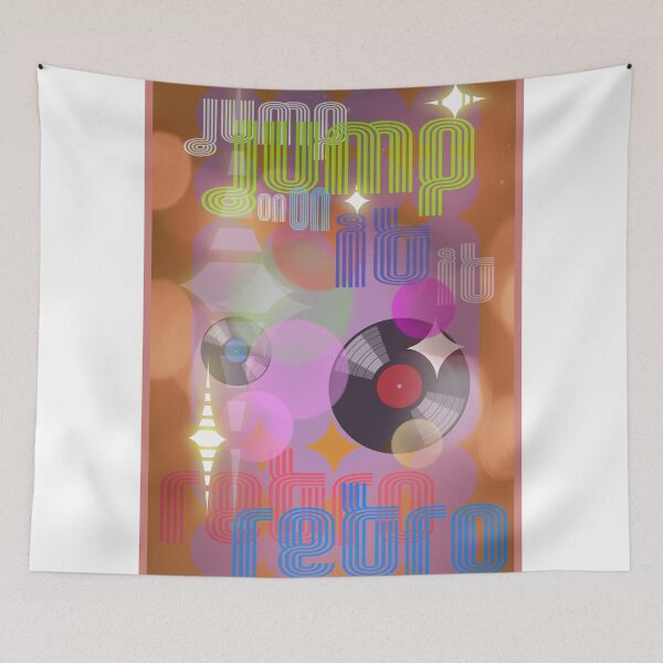 Item preview, Jump On Retro designed and sold by SquareDog.