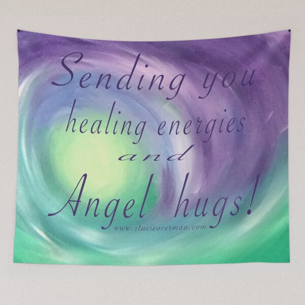 Item preview, Healing Energies and Angel Hugs designed and sold by stacieoverman.
